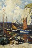 Unloading the Catch-Terrick Williams-Mounted Giclee Print