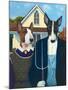 Terrier Gothic-Paula Zimmermann-Mounted Giclee Print