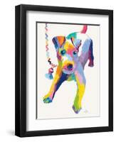 Terrier Sketch-Patti Mollica-Framed Art Print