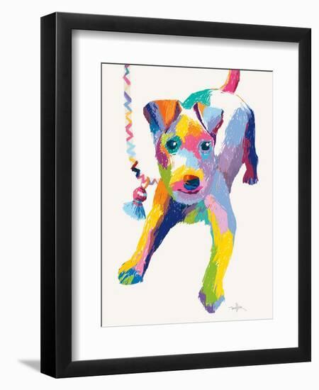 Terrier Sketch-Patti Mollica-Framed Art Print