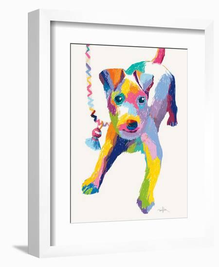 Terrier Sketch-Patti Mollica-Framed Art Print