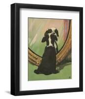 Terrier Trouble IV-null-Framed Art Print