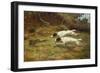 Terriers on a Hare-Thomas Blinks-Framed Giclee Print