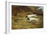 Terriers on a Hare-Thomas Blinks-Framed Giclee Print