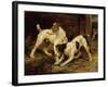 Terriers with a Caged Ferret, 1875-null-Framed Giclee Print