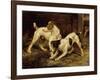 Terriers with a Caged Ferret, 1875-null-Framed Giclee Print