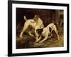 Terriers with a Caged Ferret, 1875-null-Framed Giclee Print