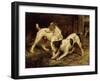 Terriers with a Caged Ferret, 1875-null-Framed Giclee Print