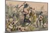 Terrific Combat Between Richard Coeur De Lion and Saladin, 1850-John Leech-Mounted Giclee Print