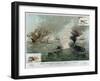 Terrific Engagement Between the "Monitor" and "Merrimac"-null-Framed Giclee Print