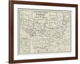 Territorial Changes in Turkey-null-Framed Giclee Print