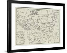 Territorial Changes in Turkey-null-Framed Giclee Print