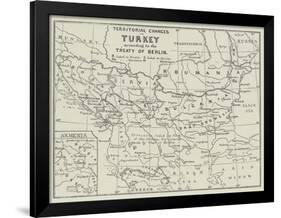 Territorial Changes in Turkey-null-Framed Giclee Print