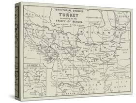 Territorial Changes in Turkey-null-Stretched Canvas