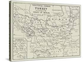 Territorial Changes in Turkey-null-Stretched Canvas