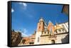 Territory of Royal Palace in Wawel in Krakow, Poland.-De Visu-Framed Stretched Canvas