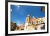 Territory of Royal Palace in Wawel in Krakow, Poland.-De Visu-Framed Photographic Print