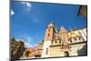 Territory of Royal Palace in Wawel in Krakow, Poland.-De Visu-Mounted Photographic Print