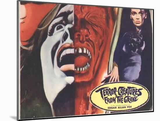 Terror Creatures From The Grave, 1966-null-Mounted Art Print