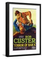 Terror Of Bar X - 1927-null-Framed Giclee Print