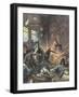 Terrorist Bomb, 1939, Asia-Achille Beltrame-Framed Art Print