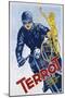 Terrot Cycles Poster-null-Mounted Premium Giclee Print