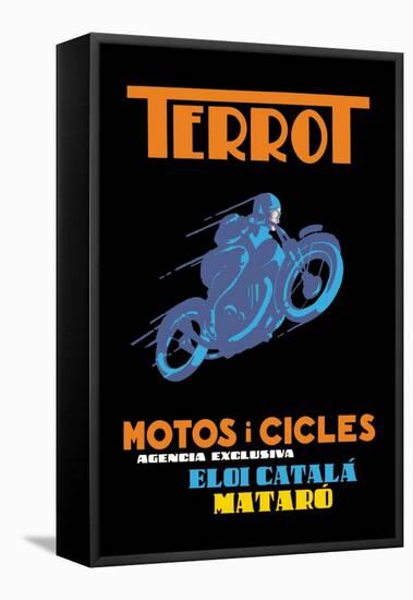 Terrot Motorcycles and Bicycles-null-Framed Stretched Canvas