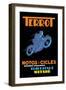 Terrot Motorcycles and Bicycles-null-Framed Art Print