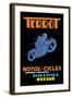 Terrot Motorcycles and Bicycles-null-Framed Art Print