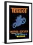 Terrot Motorcycles and Bicycles-null-Framed Art Print