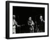 Terry Lightfoot, Peanuts Hucko and Billy Butterfield Playing at Potters Bar, Hertfordshire, 1986-Denis Williams-Framed Photographic Print