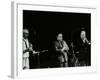 Terry Lightfoot, Peanuts Hucko and Billy Butterfield Playing at Potters Bar, Hertfordshire, 1986-Denis Williams-Framed Photographic Print