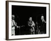 Terry Lightfoot, Peanuts Hucko and Billy Butterfield Playing at Potters Bar, Hertfordshire, 1986-Denis Williams-Framed Photographic Print