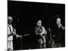 Terry Lightfoot, Peanuts Hucko and Billy Butterfield Playing at Potters Bar, Hertfordshire, 1986-Denis Williams-Mounted Photographic Print