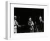 Terry Lightfoot, Peanuts Hucko and Billy Butterfield Playing at Potters Bar, Hertfordshire, 1986-Denis Williams-Framed Photographic Print