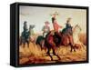 Terry's Texas Rangers, c.1845-Carl Von Iwonski-Framed Stretched Canvas