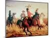 Terry's Texas Rangers, c.1845-Carl Von Iwonski-Mounted Giclee Print