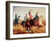 Terry's Texas Rangers, c.1845-Carl Von Iwonski-Framed Giclee Print