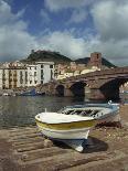 Harbour Waterfront and the Venetian Lighthouse, Chania, Crete, Greece, Europe-Terry Sheila-Framed Photographic Print