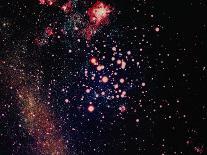 Stars and Nebula-Terry Why-Laminated Photographic Print