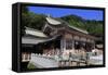 Terukuni Shrine, Kagoshima City, Kyushu Island, Japan, Asia-Richard Cummins-Framed Stretched Canvas