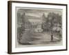 Tervueren, Near Brussels, the Residence of the Empress Charlotte of Mexico-null-Framed Giclee Print