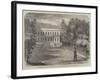 Tervueren, Near Brussels, the Residence of the Empress Charlotte of Mexico-null-Framed Giclee Print