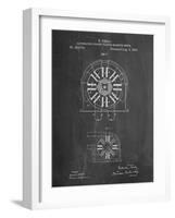 Tesla Coil Patent-Cole Borders-Framed Art Print