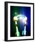 Tesla Coils Firing, Artwork-Victor Habbick-Framed Photographic Print