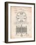 Tesla Electro Motor Patent-Cole Borders-Framed Art Print