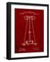 Tesla Energy Transmitter Patent-Cole Borders-Framed Art Print