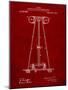 Tesla Energy Transmitter Patent-Cole Borders-Mounted Art Print