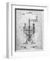 Tesla Reciprocating Engine-Cole Borders-Framed Art Print