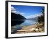 Teslin Lake Along the Alaska Highway With Big Salmon Range of Pelly Mountains, Canada-Bernard Friel-Framed Photographic Print